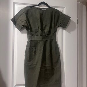 Cos Olive Green Women's Dress